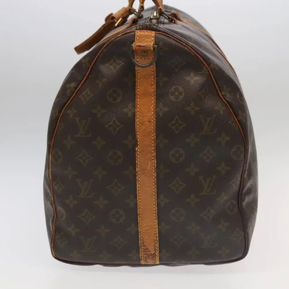 LOUIS VUITTON Monogram Keepall Bandouliere 60 Boston Bag M41412